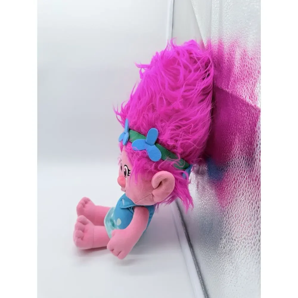 Dreamworks 2016 Poppy Pink Troll Plush Trolls Movie Stuffed Toy Doll 17